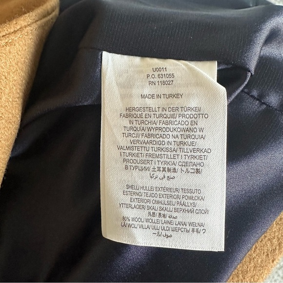 Boden Wool Blend Ground Ginger Crombie Coat - Picture 11 of 11